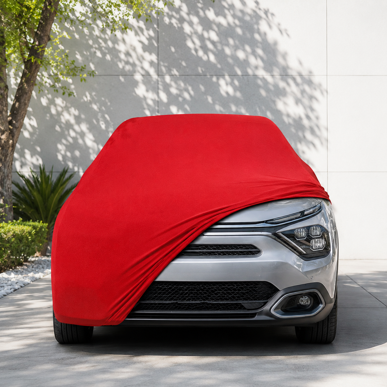 Citroen C4 hatchback  Araba Brandası Yazlık Kumaş Oto Branda – Araca Özel Uyum