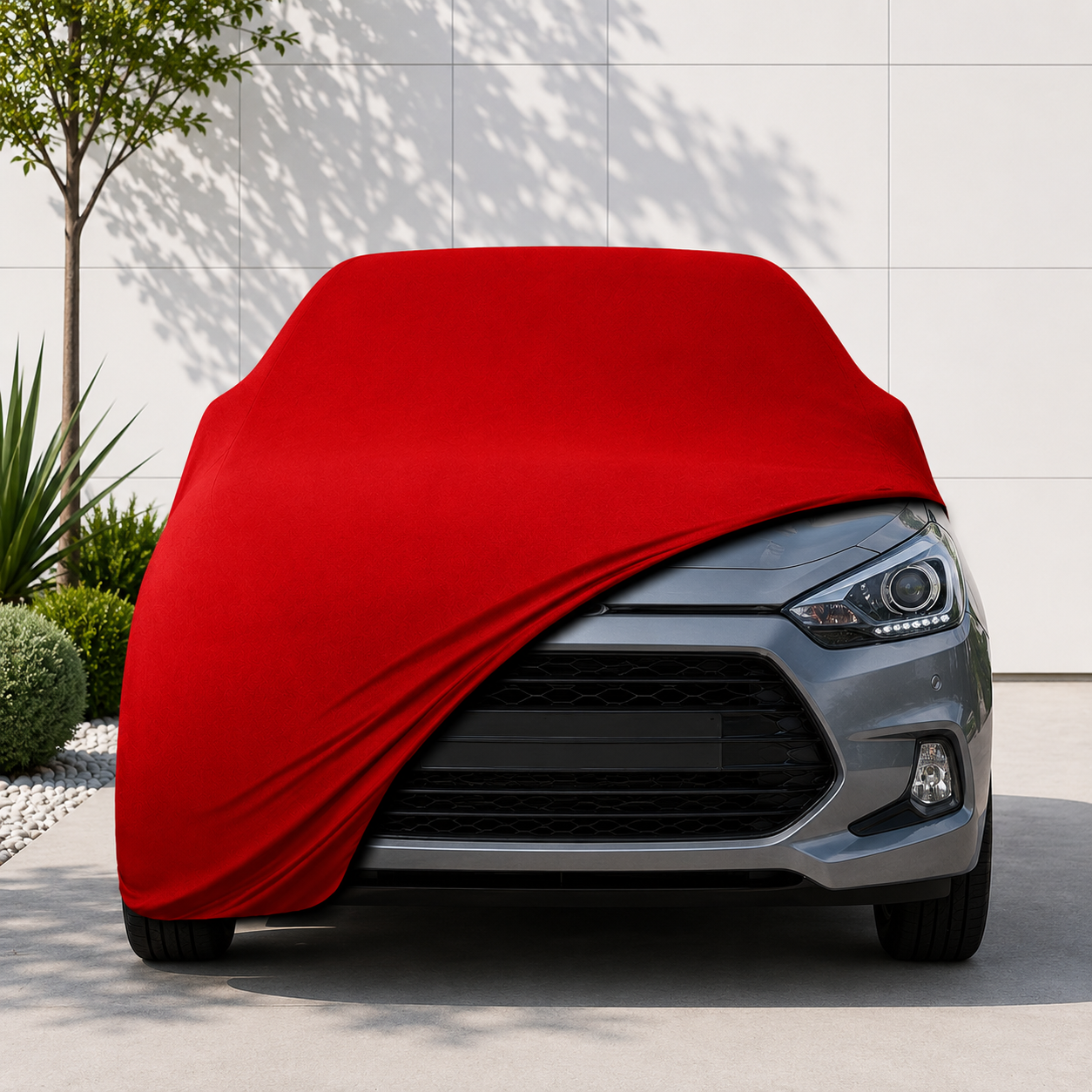 Hyundai i20 Coupe (2014 – 2020) Araba Brandası Yazlık Kumaş Oto Branda – Araca Özel Uyum