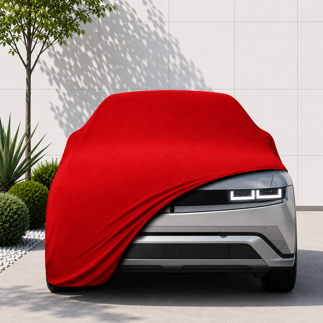 Hyundai IONIQ 5 Araba Brandası Yazlık Kumaş Oto Branda – Araca Özel Uyum