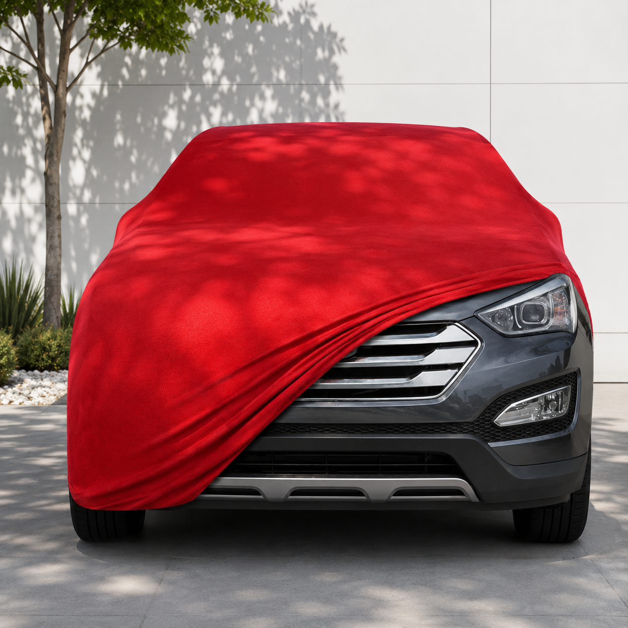 Hyundai Grand Santa Fe (7 Koltuklu Model) Araba Brandası Yazlık Kumaş Oto Branda – Araca Özel Uyum