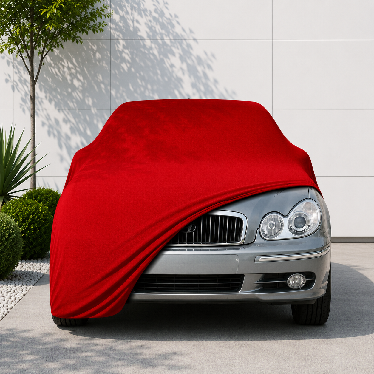 Hyundai Sonata (2001 – 2004) Araba Brandası Yazlık Kumaş Oto Branda – Araca Özel Uyum