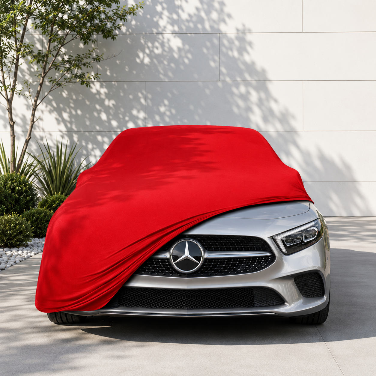 Mercedes Benz A-Serisi Sedan (V177) 2018 - 2022 Araba Brandası Yazlık Kumaş Oto Branda – Araca Özel Uyum