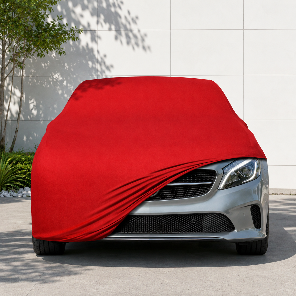 Mercedes Benz A-Serisi Hatchback (W176) 2012 - 2018 Araba Brandası Yazlık Kumaş Oto Branda – Araca Özel Uyum