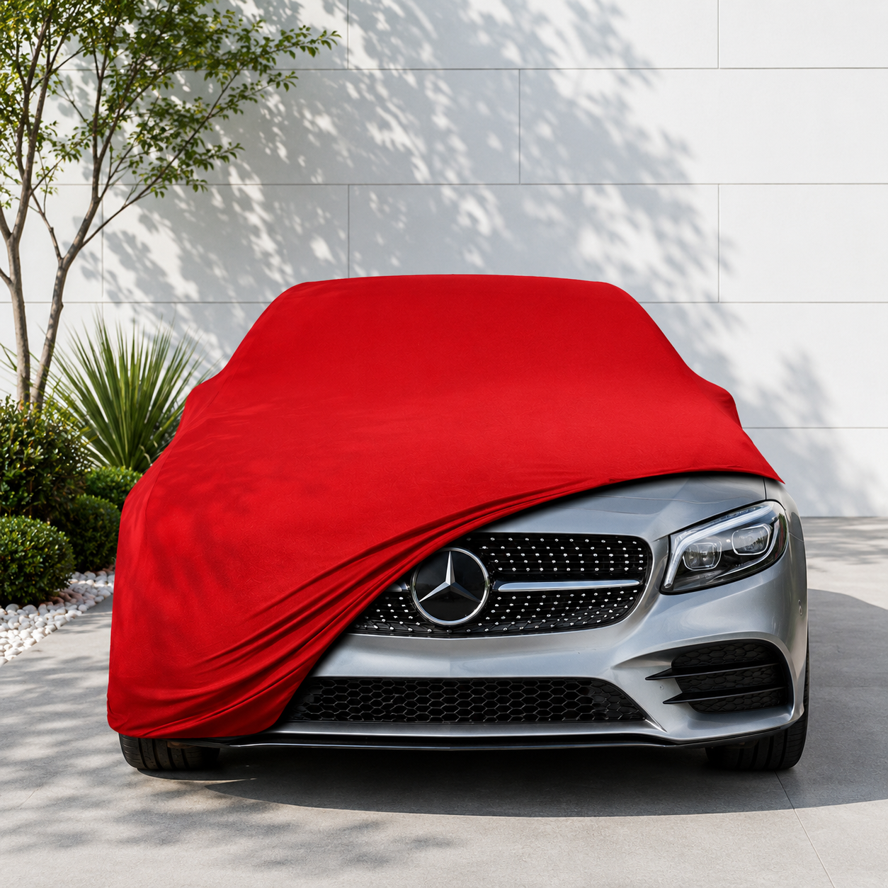 Mercedes Benz A-Serisi Hatchback (W177) 2022 - 2025 Araba Brandası Yazlık Kumaş Oto Branda – Araca Özel Uyum