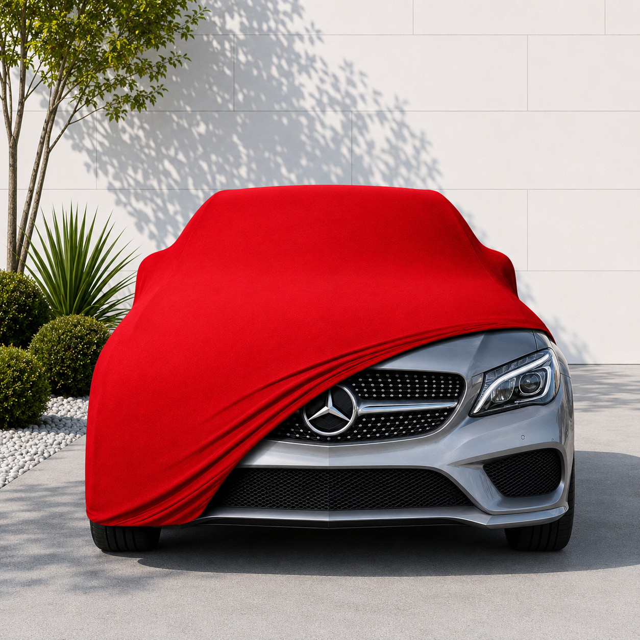 Mercedes Benz CLA-Serisi Station Wagon (X117) 2015 - 2019 Araba Brandası Yazlık Kumaş Oto Branda – Araca Özel Uyum