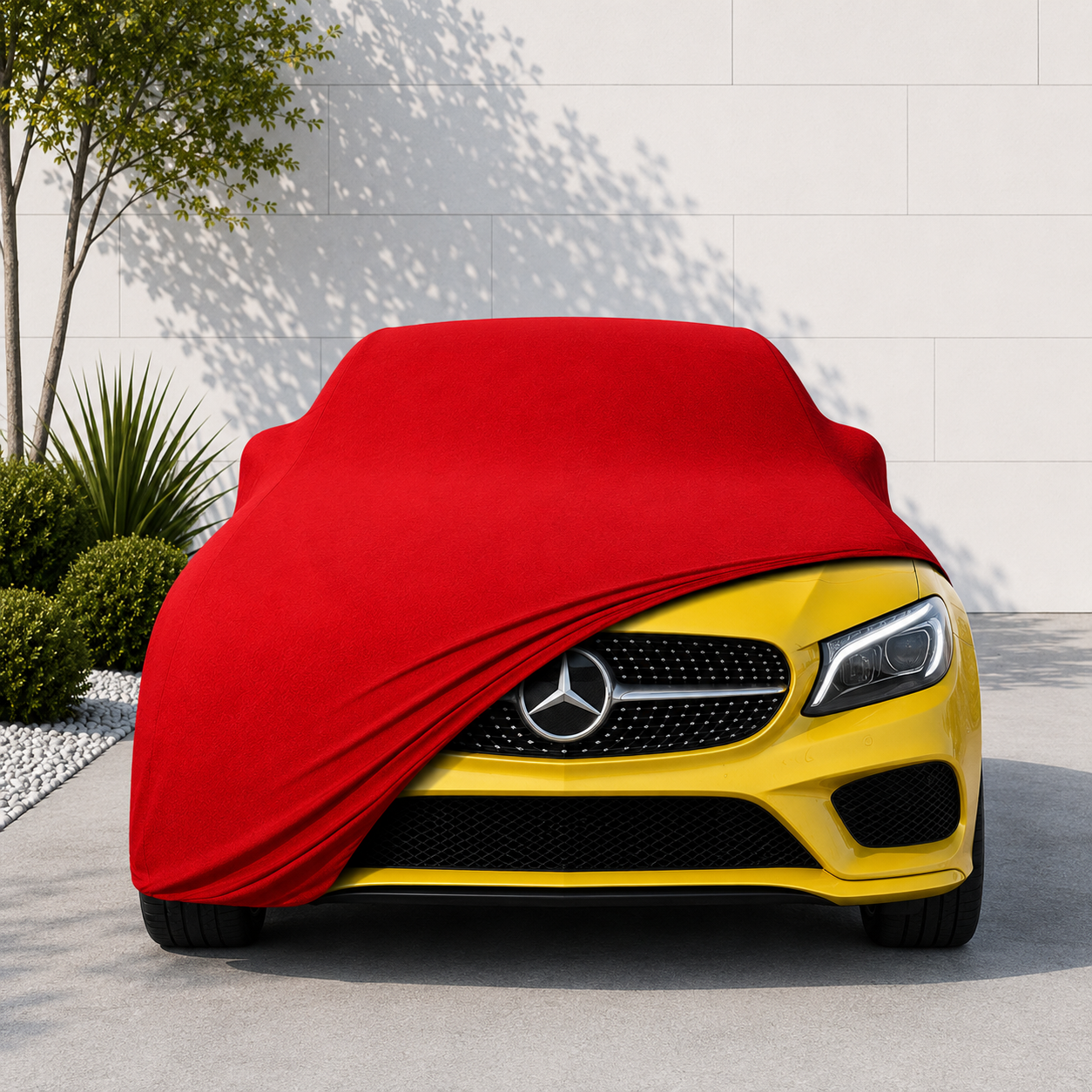 Mercedes Benz CLA-Serisi Station Wagon (X118) 2019 - 2026 Araba Brandası Yazlık Kumaş Oto Branda – Araca Özel Uyum