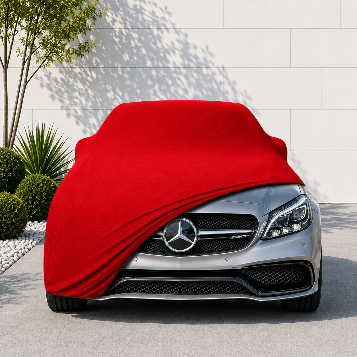 Mercedes Benz CLS-Serisi Coupe (C218) 2011 - 2018 Araba Brandası Yazlık Kumaş Oto Branda – Araca Özel Uyum