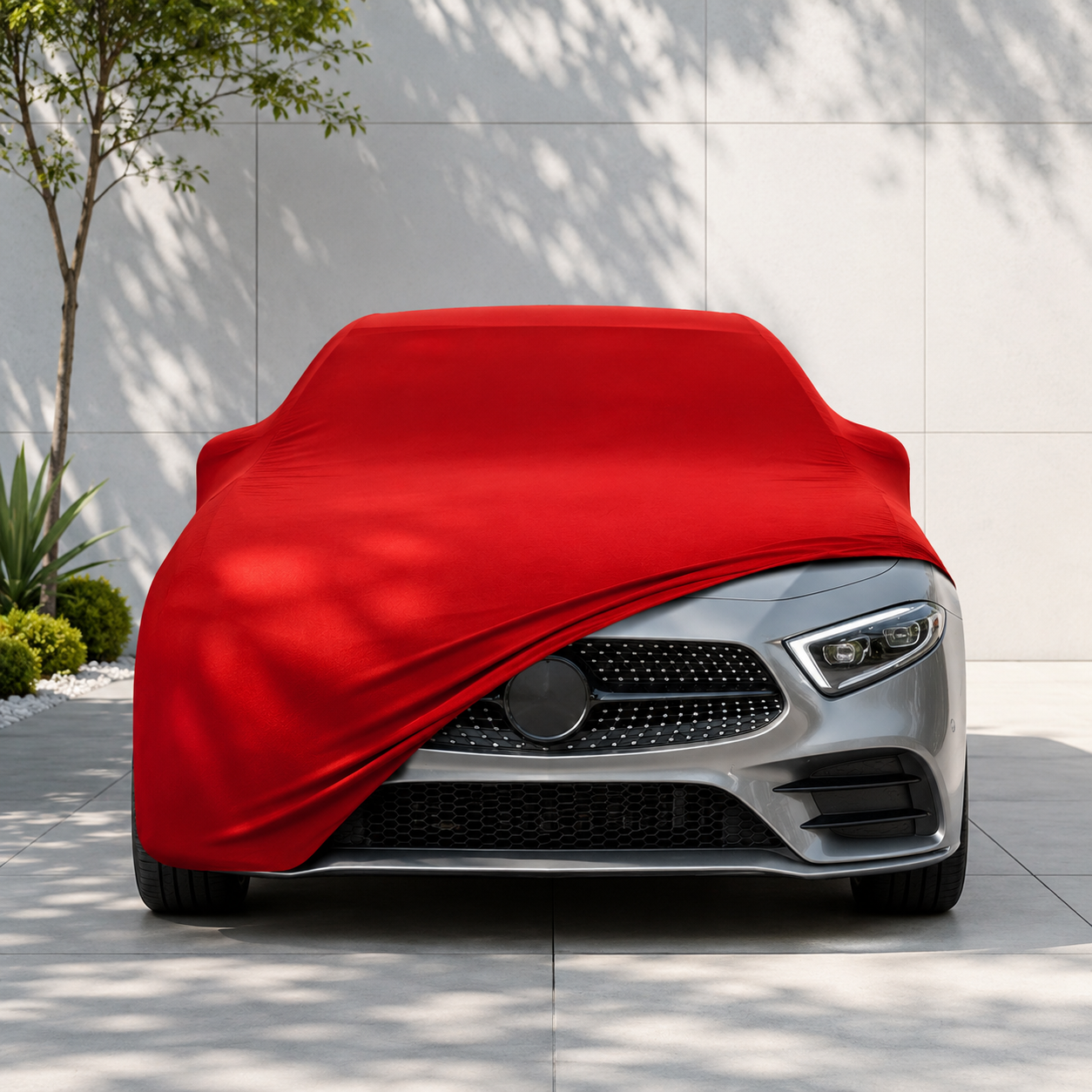 Mercedes Benz CLS-Serisi Coupe (C257) 2018 - 2023 Araba Brandası Yazlık Kumaş Oto Branda – Araca Özel Uyum