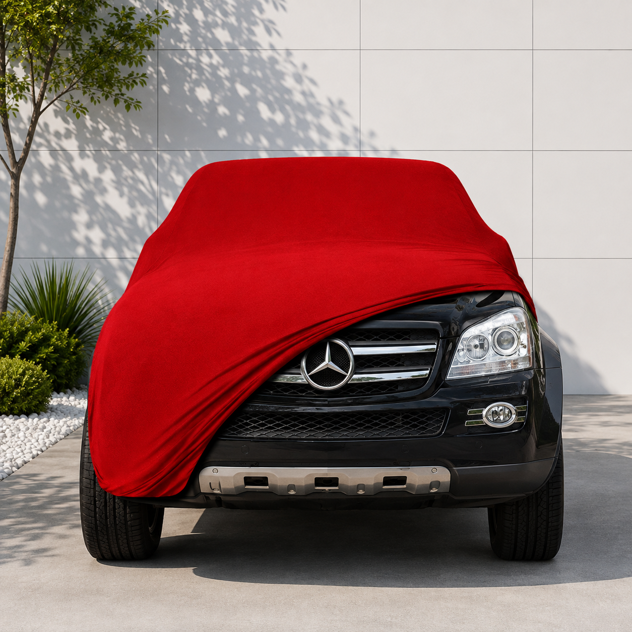 Mercedes Benz GL-Serisi SUV (X164)  2006 - 2012 Araba Brandası Yazlık Kumaş Oto Branda – Araca Özel Uyum