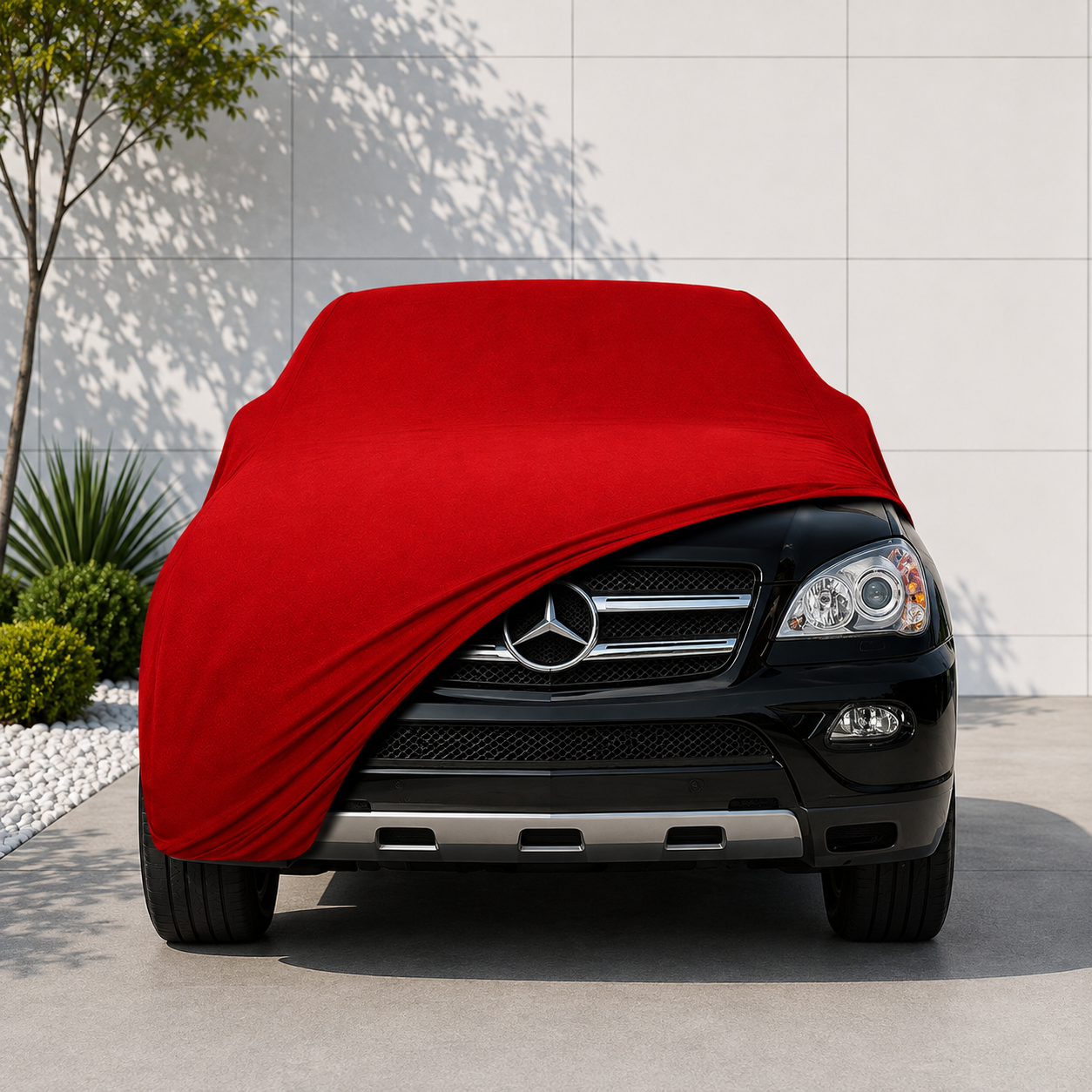 Mercedes Benz ML-Serisi SUV (W163) 1997 - 2005 Araba Brandası Yazlık Kumaş Oto Branda – Araca Özel Uyum