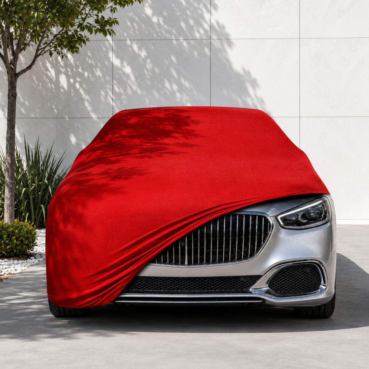 Mercedes Benz S-Serisi Sedan Extra Long (X222) 2015 - 2020 Araba Brandası Yazlık Kumaş Oto Branda – Araca Özel Uyum