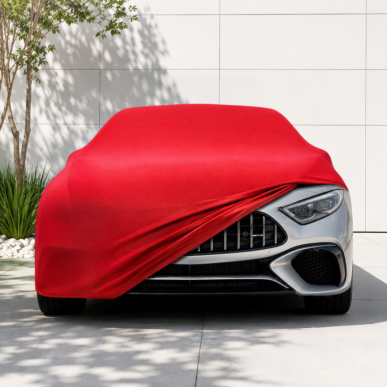 Mercedes Benz AMG SL-Serisi Roadster (R232) 2022 - 2026 Araba Brandası Yazlık Kumaş Oto Branda – Araca Özel Uyum