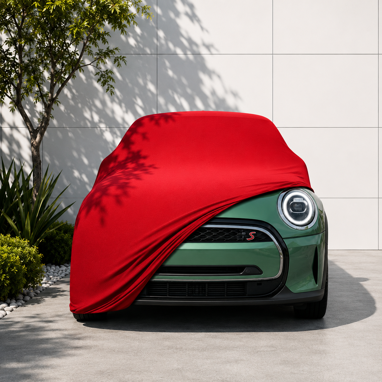 MINI Cooper Hatch (F66) 2024 - 2026 Araba Brandası Yazlık Kumaş Oto Branda – Araca Özel Uyum