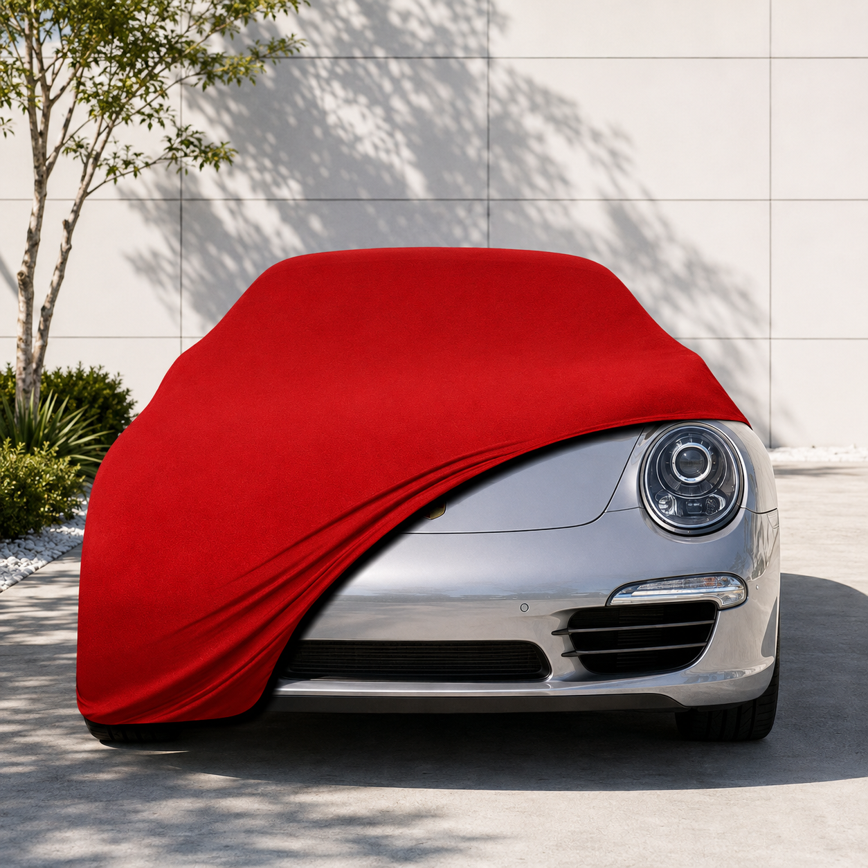 Porsche 911 Coupe (991.1) 2011 - 2015 Araba Brandası Yazlık Kumaş Oto Branda – Araca Özel Uyum