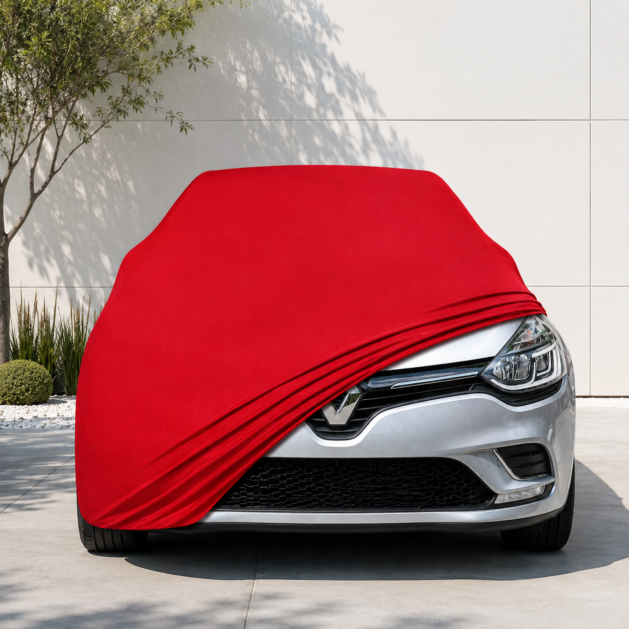 Renault Clio Grandtour (SW) 2013 - 2020 Araba Brandası Yazlık Kumaş Oto Branda – Araca Özel Uyum