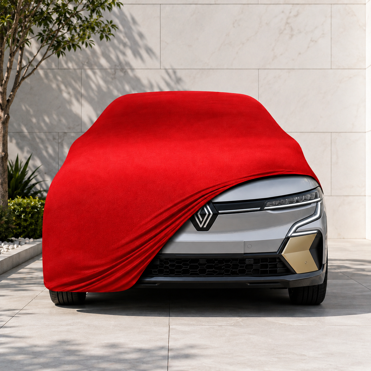 Renault Megane E-Tech Araba Brandası Yazlık Kumaş Oto Branda – Araca Özel Uyum