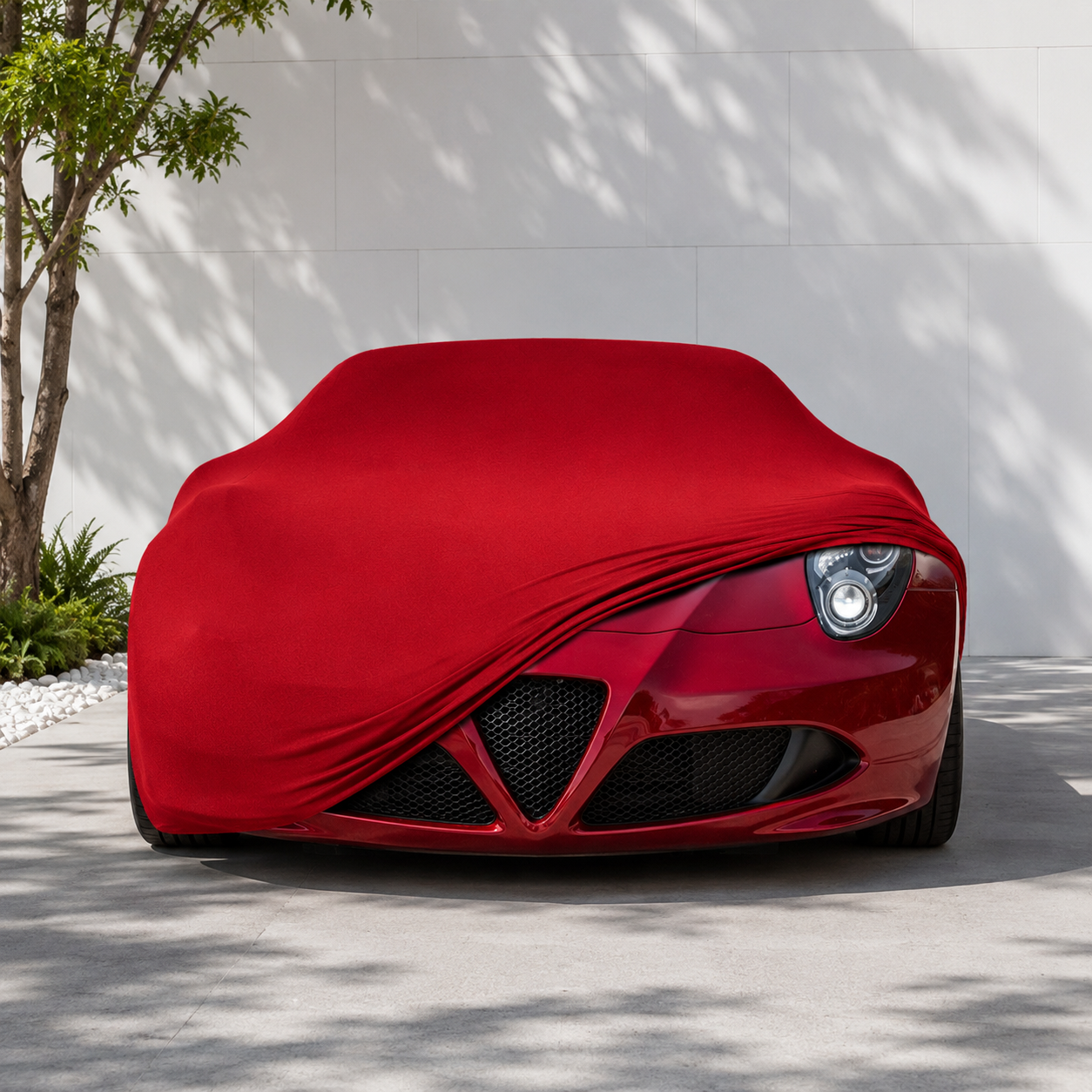 Alfa Romeo 4C Spider Araba Brandası Yazlık Kumaş Oto Branda – Araca Özel Uyum