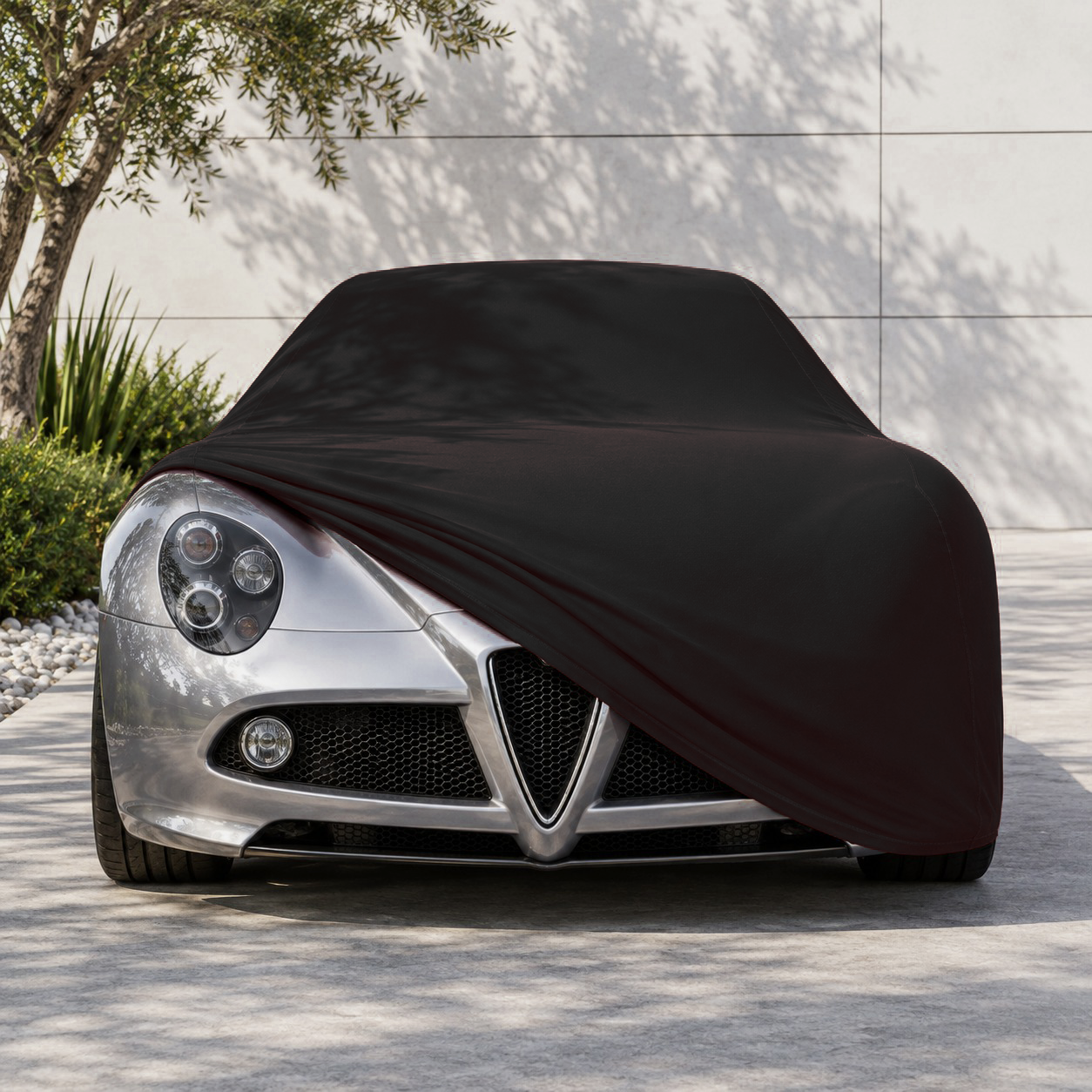 Alfa Romeo 8C Spider Roadster  Araba Brandası Yazlık Kumaş Oto Branda – Araca Özel Uyum