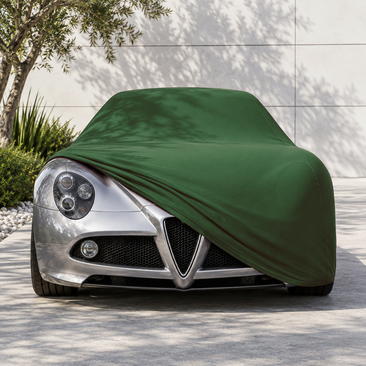 Alfa Romeo 8C Spider Roadster  Araba Brandası Yazlık Kumaş Oto Branda – Araca Özel Uyum