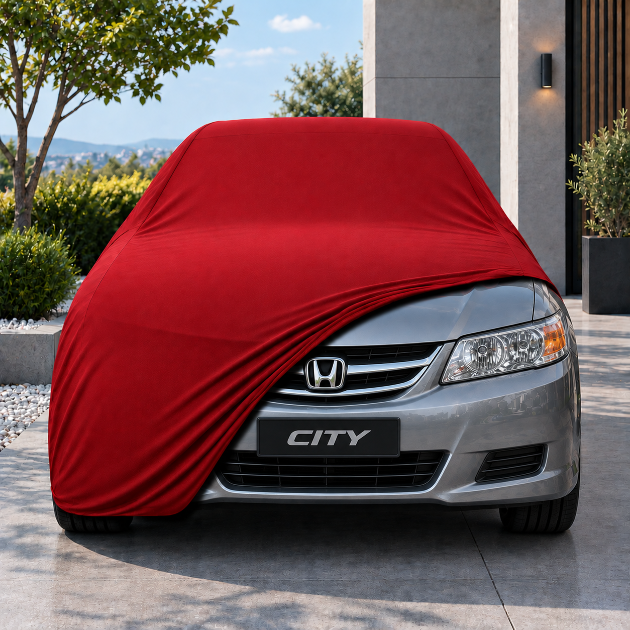 Honda City 2005 - 2008 Araba Brandası Yazlık Kumaş Oto Branda – Araca Özel Uyum