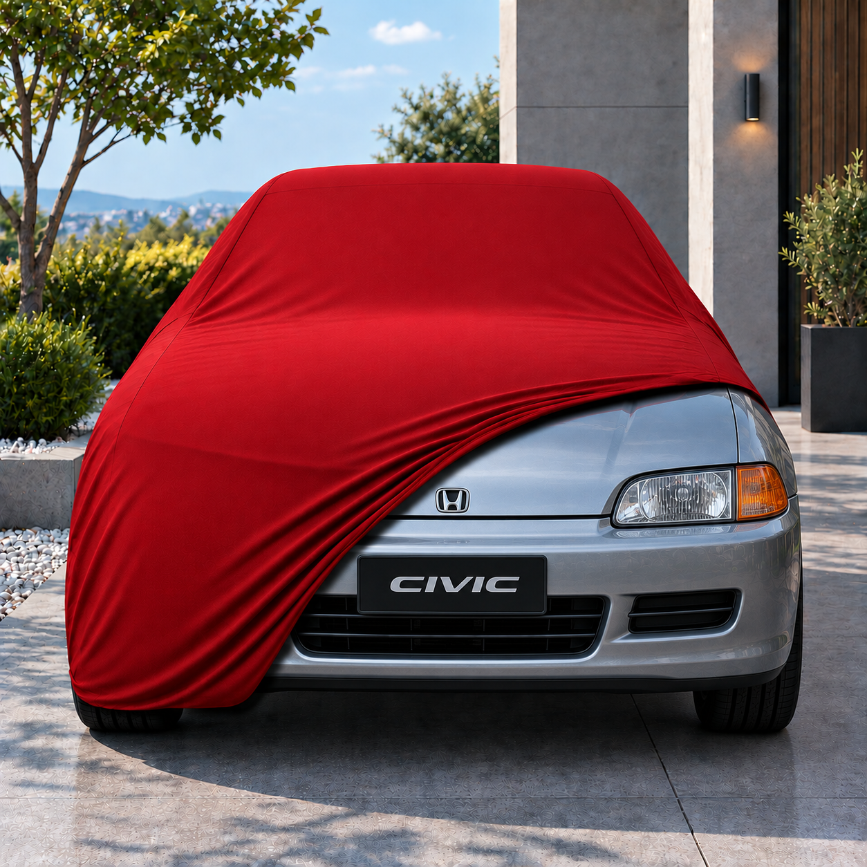 Honda Civic Hatchback (3kapı) 1992-1995 Araba Brandası Yazlık Kumaş Oto Branda – Araca Özel Uyum