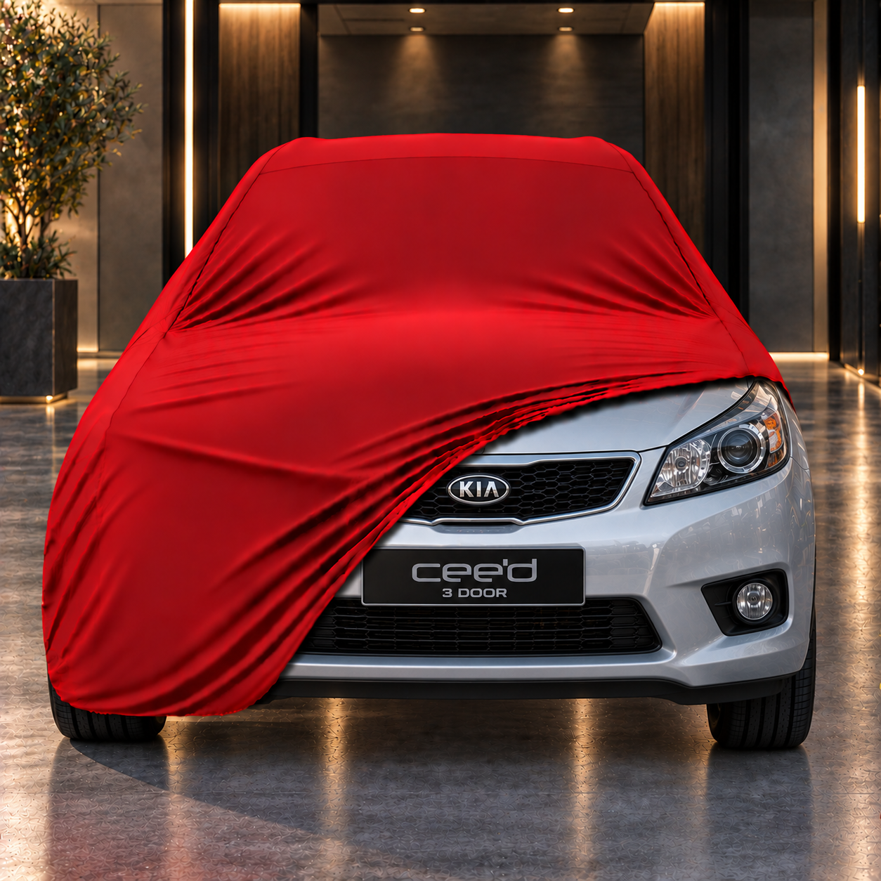 KİA Ceed Hatchback (5 Kapı) 2007-2012 Araba Brandası Yazlık Kumaş Oto Branda – Araca Özel Uyum