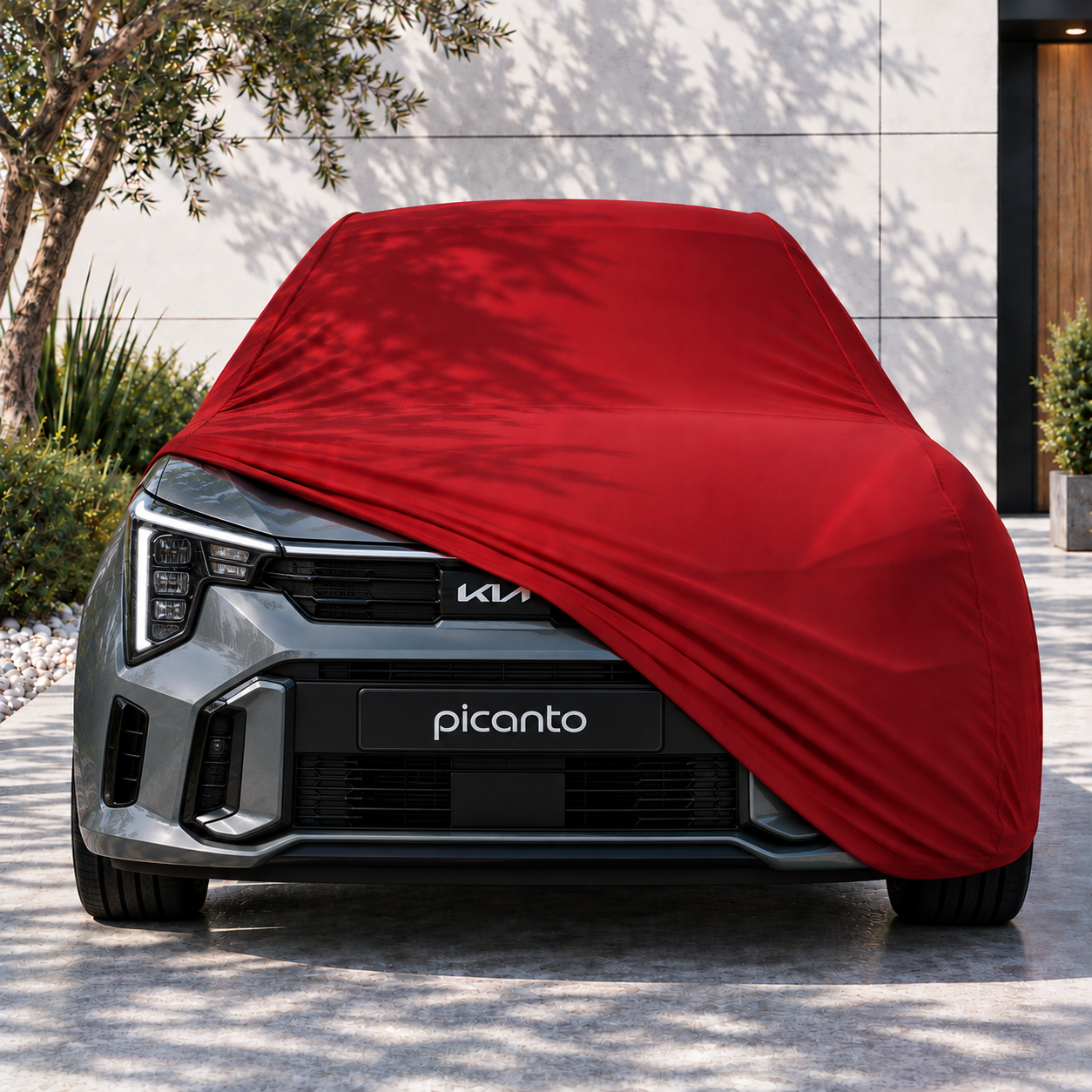 KİA Picanto 2024-Günümüz Araba Brandası Yazlık Kumaş Oto Branda – Araca Özel Uyum