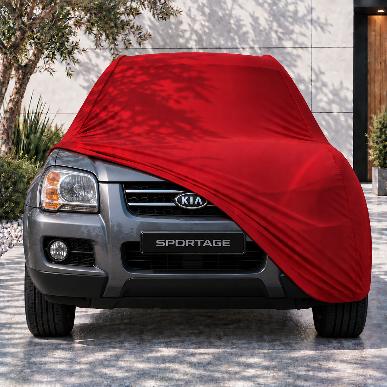 KİA Sportage 2004-2010 Araba Brandası Yazlık Kumaş Oto Branda – Araca Özel Uyum