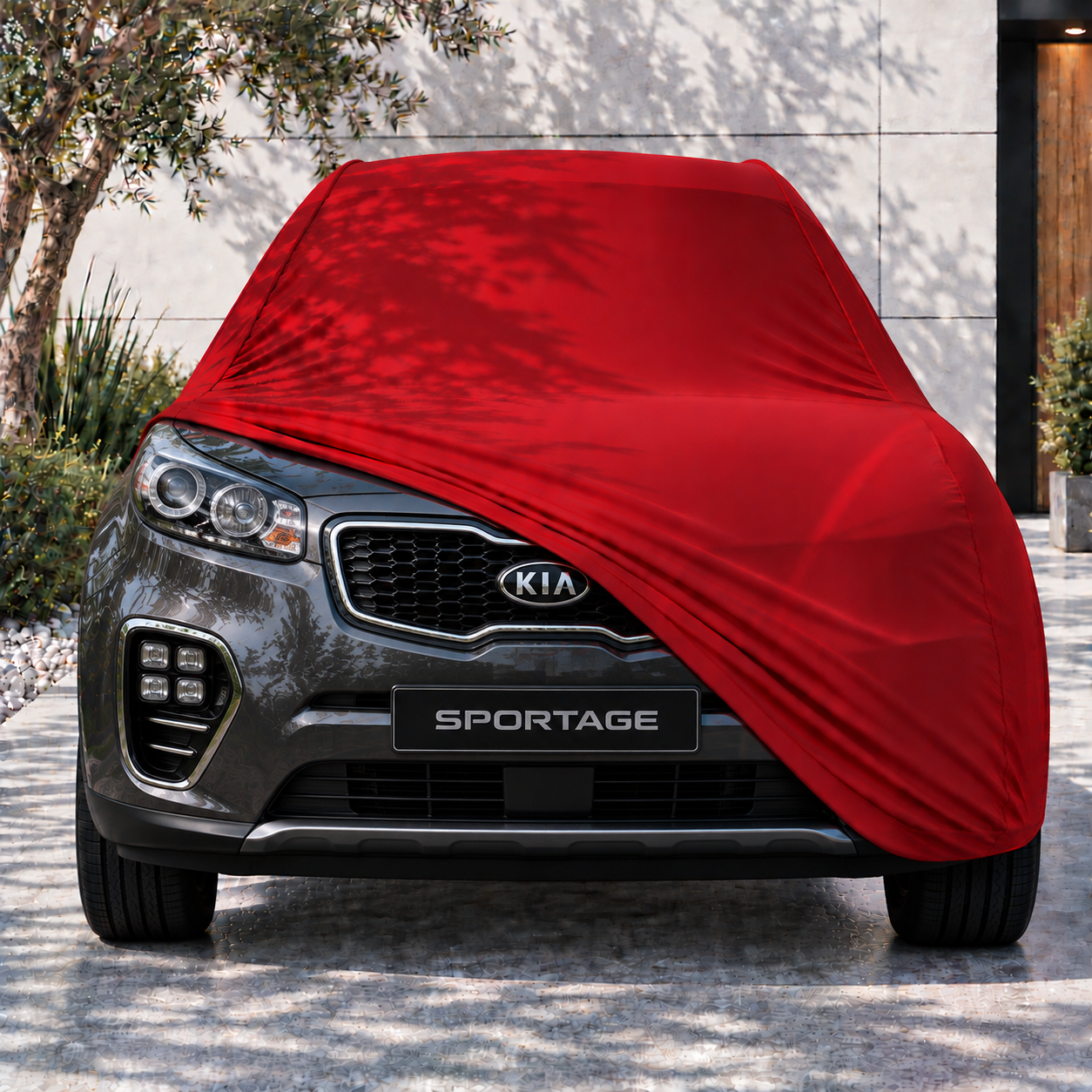 KİA Sportage 2015-2021 Araba Brandası Yazlık Kumaş Oto Branda – Araca Özel Uyum