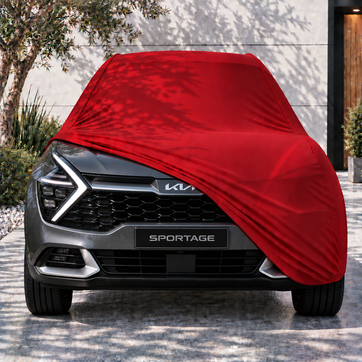 KİA Sportage 2021-Günümüz Araba Brandası Yazlık Kumaş Oto Branda – Araca Özel Uyum