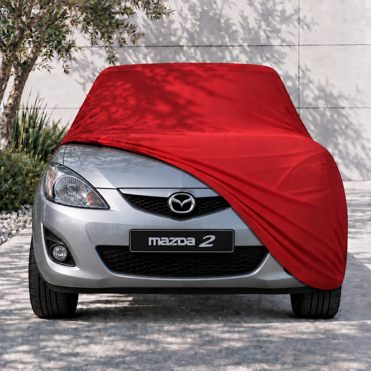 Mazda 2 Hatchback (3 Kapılı) 2007-2015 Araba Brandası Yazlık Kumaş Oto Branda – Araca Özel Uyum