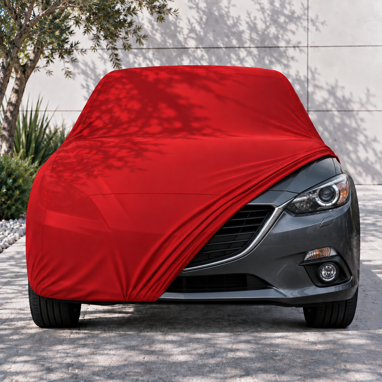 Mazda 3 Hatchback 2013-2019 Araba Brandası Yazlık Kumaş Oto Branda – Araca Özel Uyum