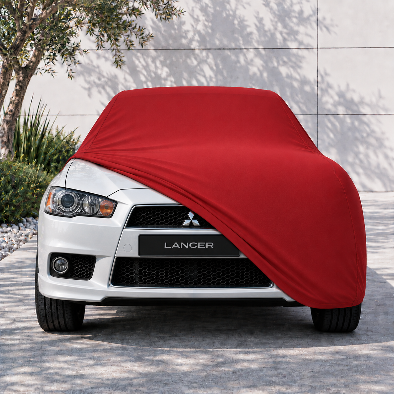 Mitsubishi Lancer Sportback 2007-2017 Araba Brandası Yazlık Kumaş Oto Branda – Araca Özel Uyum
