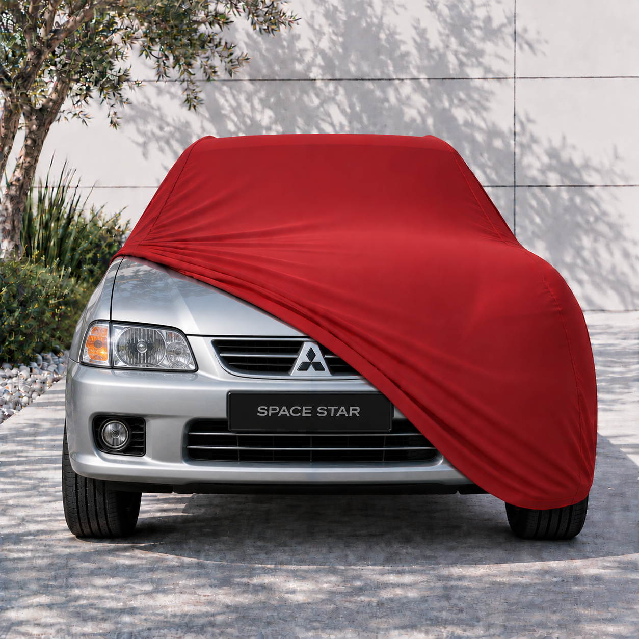 Mitsubishi Space Star 1998-2005 Araba Brandası Yazlık Kumaş Oto Branda – Araca Özel Uyum