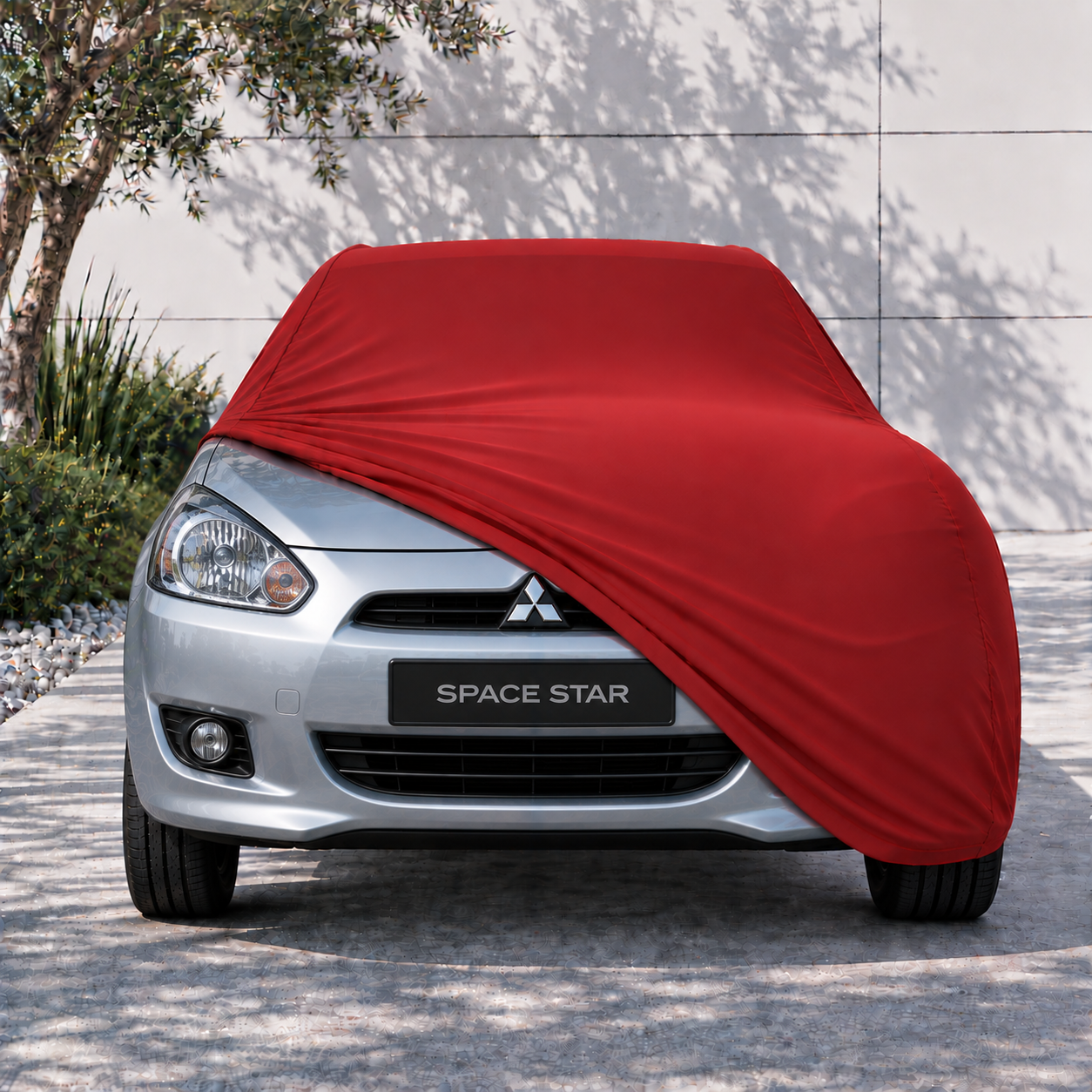 Mitsubishi Space Star 2012-2016 Araba Brandası Yazlık Kumaş Oto Branda – Araca Özel Uyum