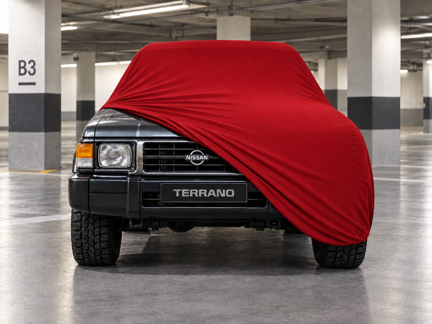 Nissan Terrano 3 Kapılı 1987-1995 Araba Brandası Yazlık Kumaş Oto Branda – Araca Özel Uyum