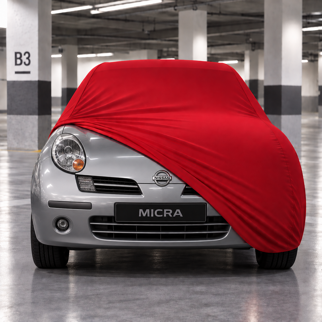 Nissan Micra Coupe 2003-2010 Araba Brandası Yazlık Kumaş Oto Branda – Araca Özel Uyum