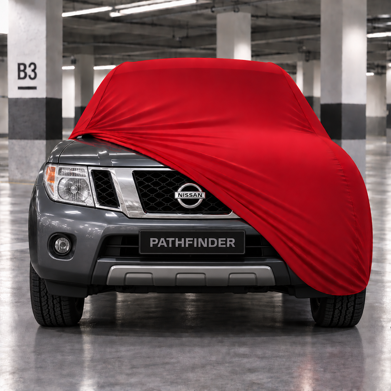 Nissan Pathfinder 2005-2013 Araba Brandası Yazlık Kumaş Oto Branda – Araca Özel Uyum