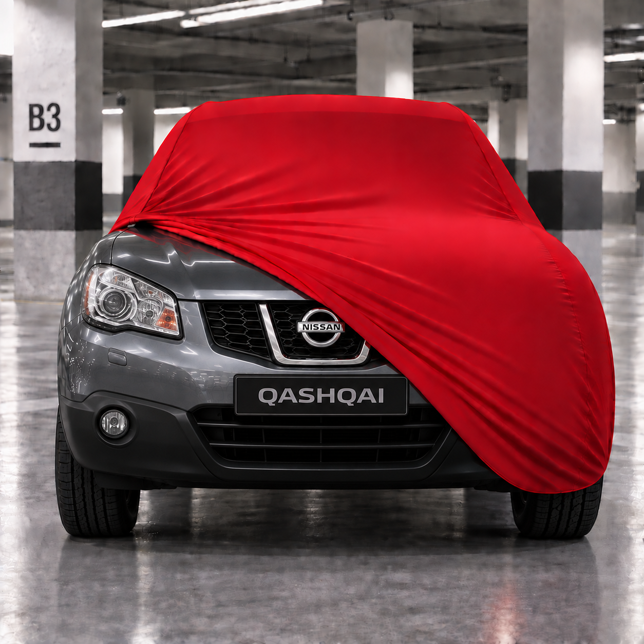 Nissan Qashqai 2007-2013 Araba Brandası Yazlık Kumaş Oto Branda – Araca Özel Uyum