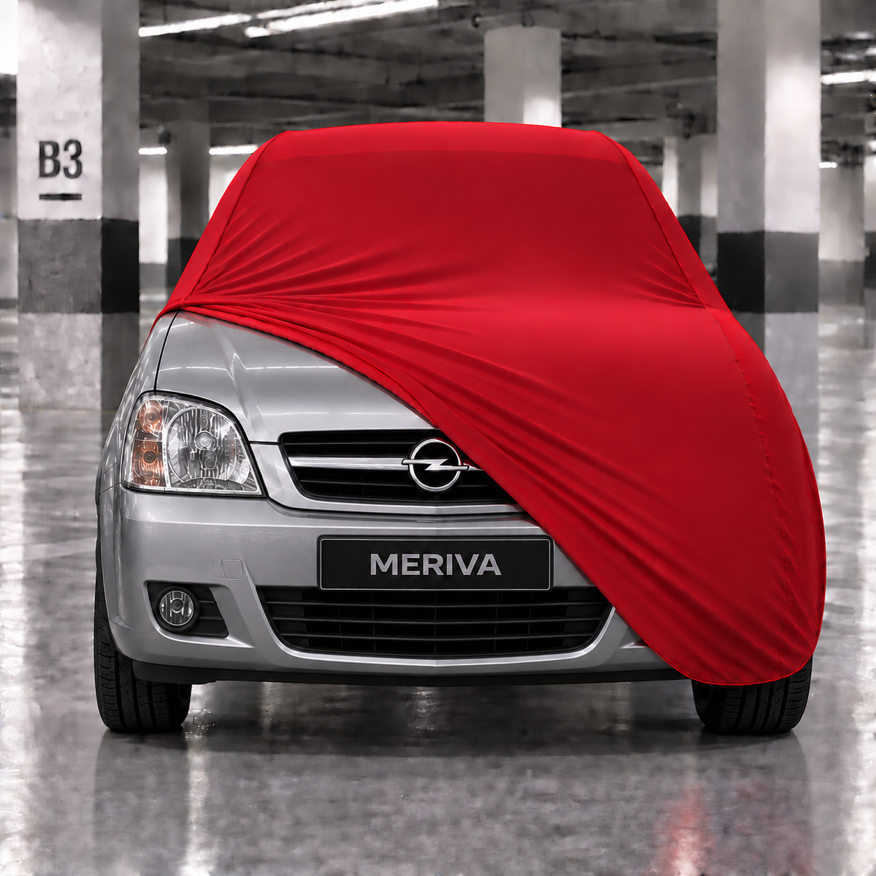 Opel Meriva 2003-2010 Araba Brandası Yazlık Kumaş Oto Branda – Araca Özel Uyum