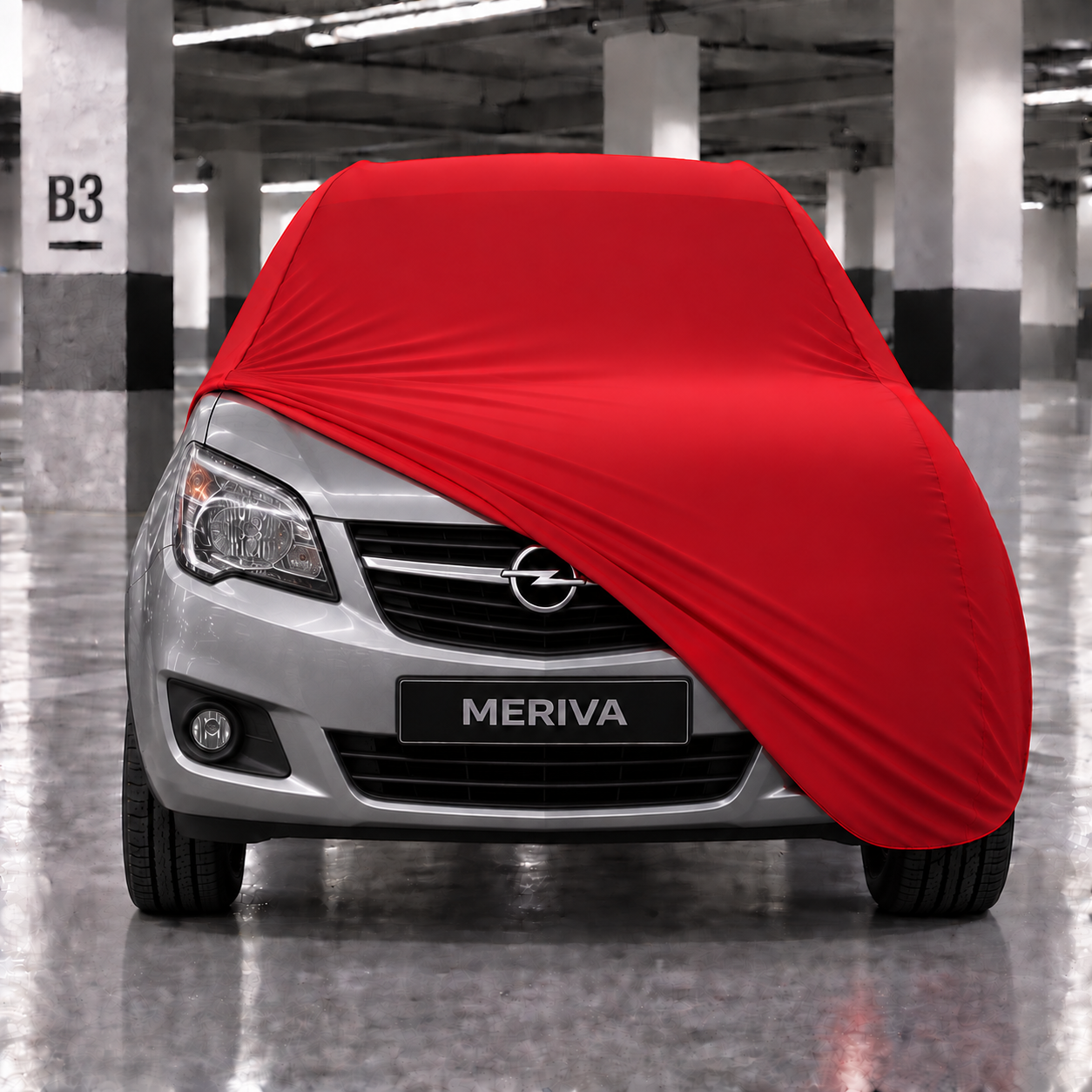 Opel Meriva 2010-2017 Araba Brandası Yazlık Kumaş Oto Branda – Araca Özel Uyum