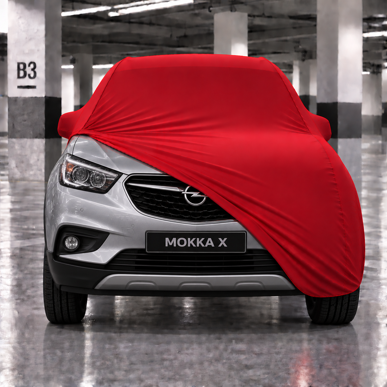 Opel Mokka-X 2012-2019 Araba Brandası Yazlık Kumaş Oto Branda – Araca Özel Uyum
