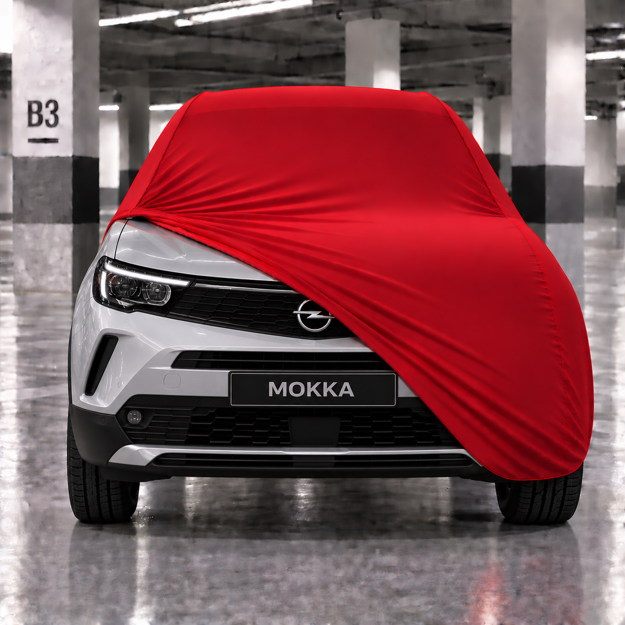 Opel Mokka 2021-Günümüz Araba Brandası Yazlık Kumaş Oto Branda – Araca Özel Uyum