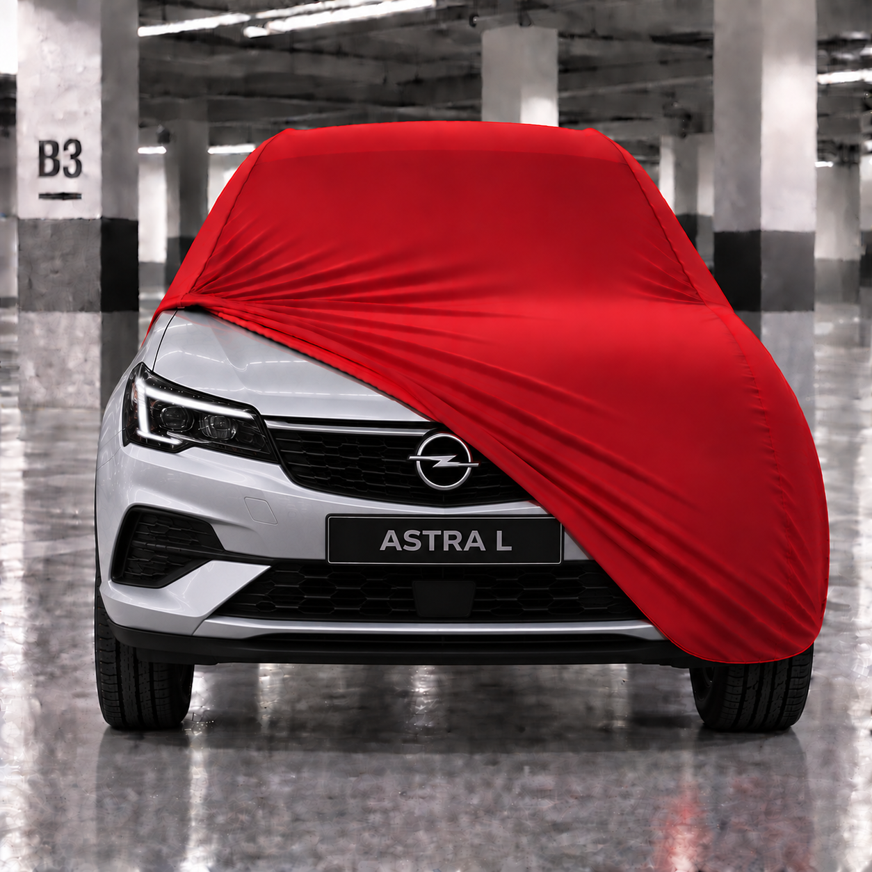 Opel Astra L Hatchback 2022-Günümüz Araba Brandası Yazlık Kumaş Oto Branda – Araca Özel Uyum
