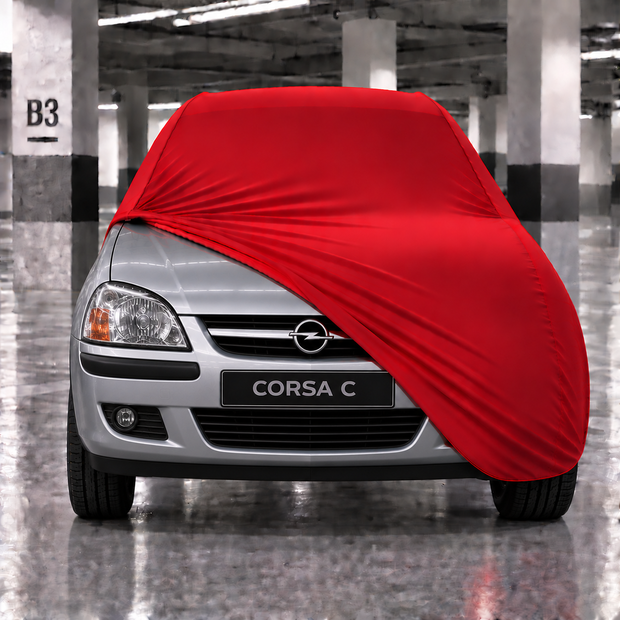 Opel Corsa Combo C 2000-2006 Araba Brandası Yazlık Kumaş Oto Branda – Araca Özel Uyum