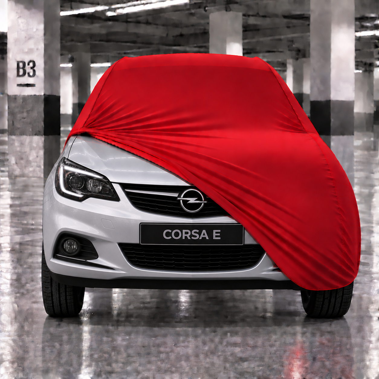 Opel Corsa E 2015-2019 Araba Brandası Yazlık Kumaş Oto Branda – Araca Özel Uyum