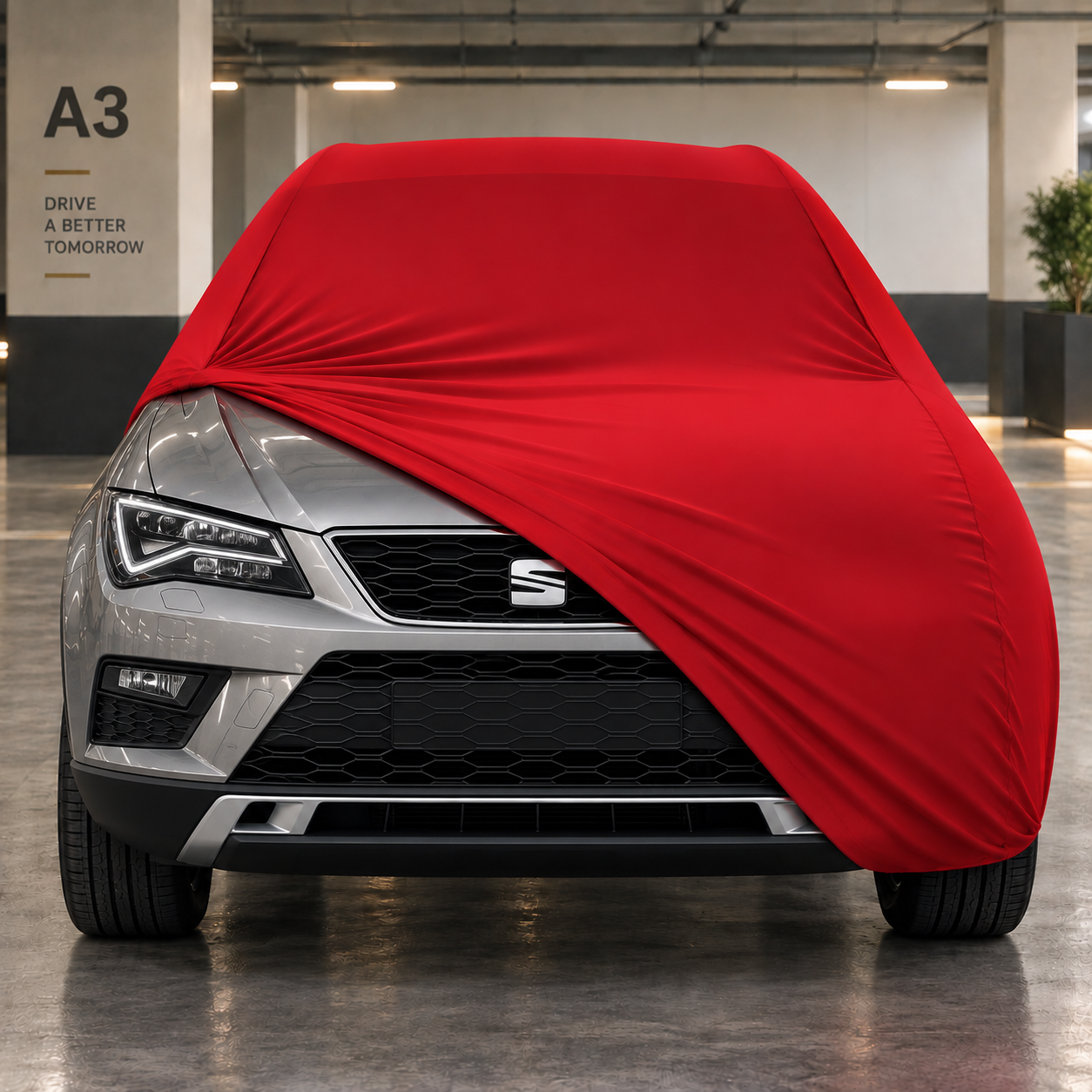 Seat Ateca 2016-2020 Araba Brandası Yazlık Kumaş Oto Branda – Araca Özel Uyum