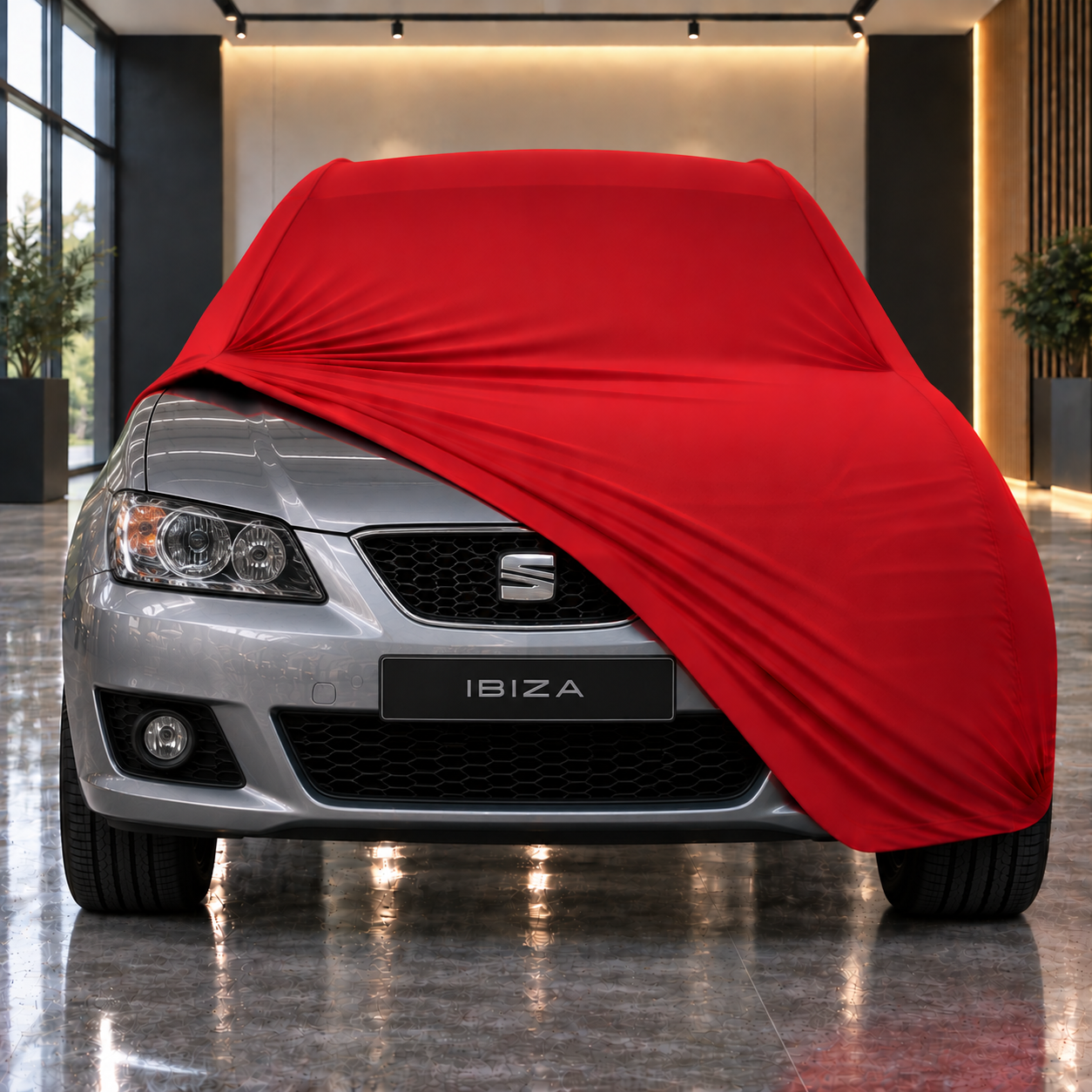 Seat Ibiza Hatchback 2002-2008 Araba Brandası Yazlık Kumaş Oto Branda – Araca Özel Uyum