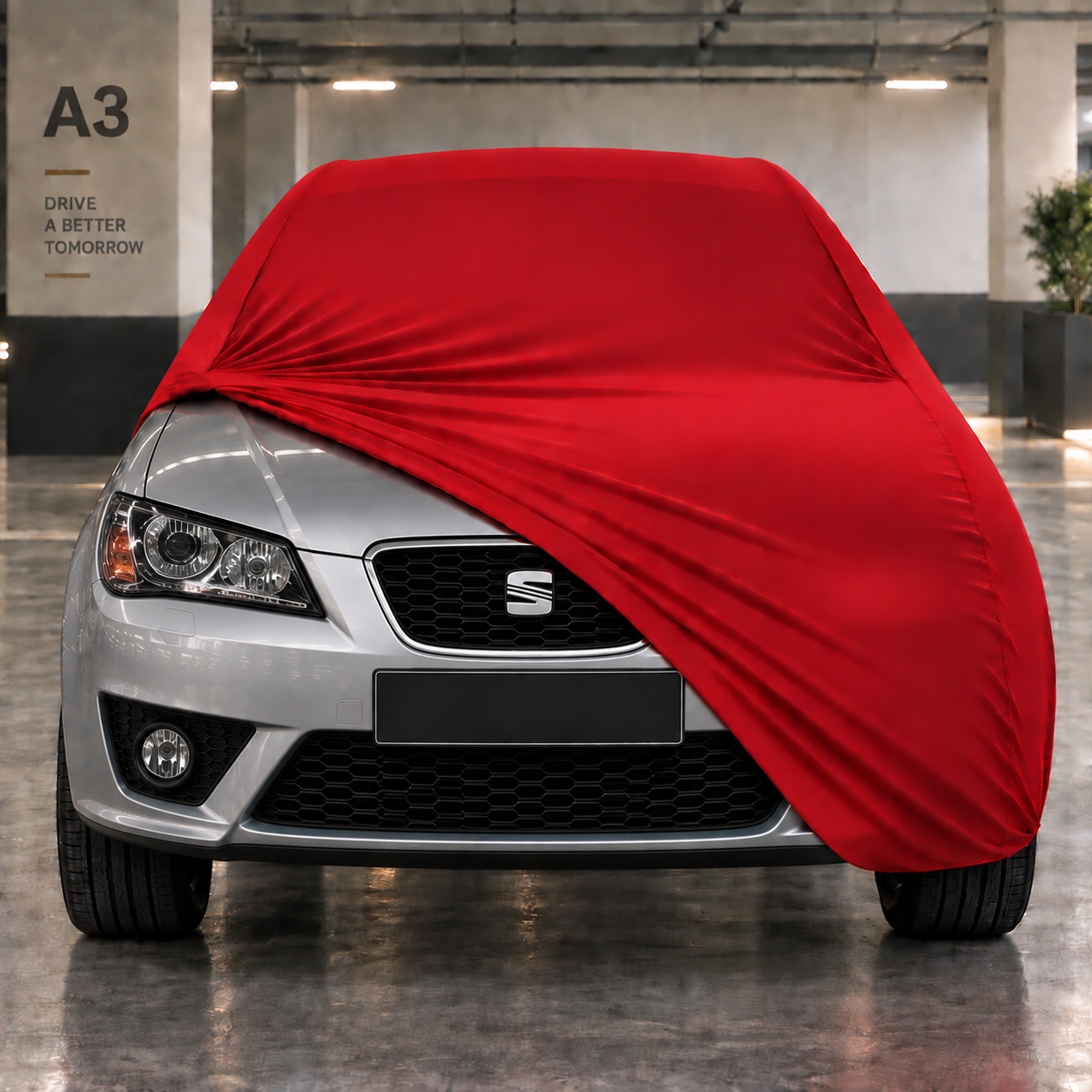 Seat Leon 2005-2012 Araba Brandası Yazlık Kumaş Oto Branda – Araca Özel Uyum