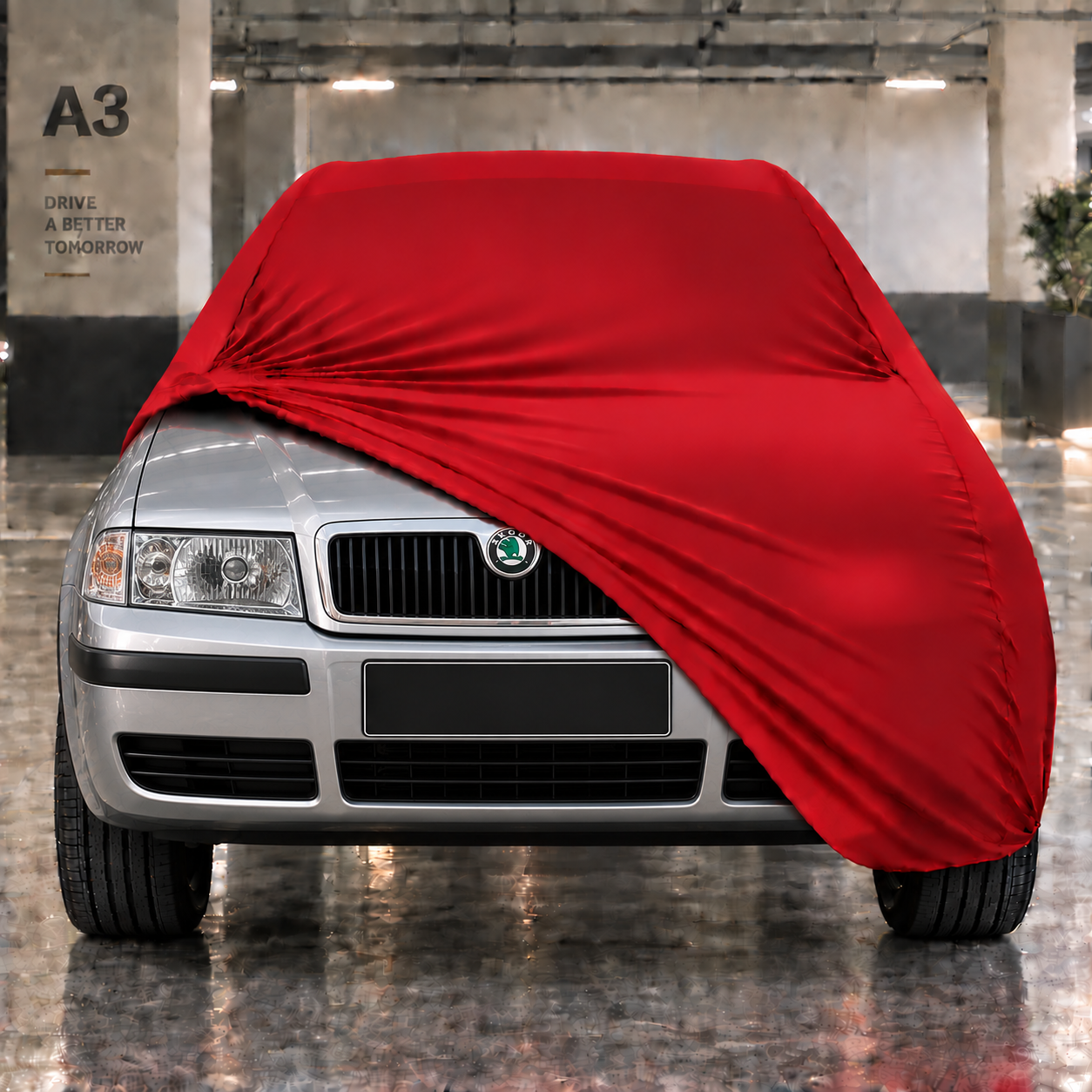 Skoda Octavia 1997-2004 Araba Brandası Yazlık Kumaş Oto Branda – Araca Özel Uyum